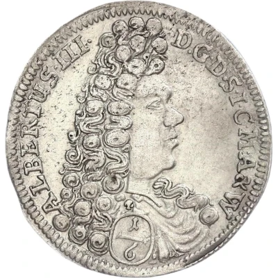 ⅙ Thaler - Albert III front