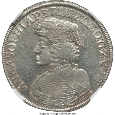 ⅔ Thaler - Anna Sophia of Pfalz-Birkenfeld front