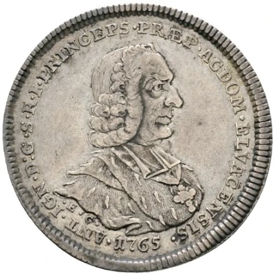 ½ Thaler - Anthony Ignatius of Fugger-Glött ½ Konventionstaler front