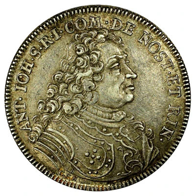 ½ Thaler - Anton Johann front