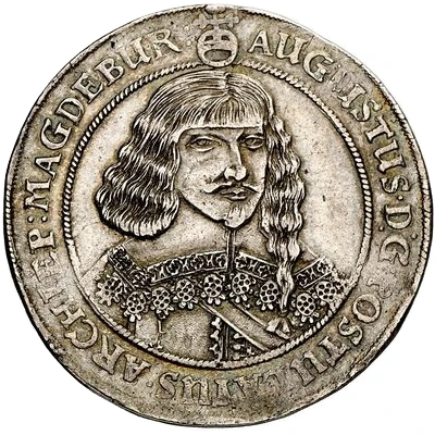 ½ Thaler - August of Sachsen-Weissenfels front