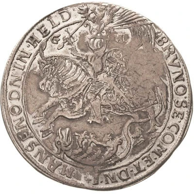 ½ Thaler - Bruno II Death front