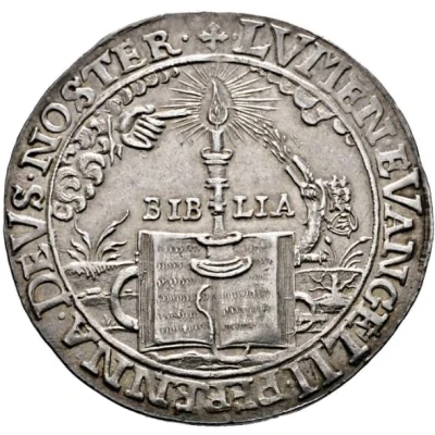 ½ Thaler Centenary of the Reformation ND back