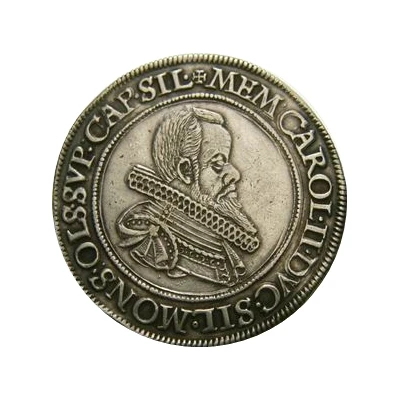 ½ Thaler - Charles II Death front