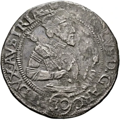 ½ Thaler - Charles II Francis of Austria Klagenfurt front