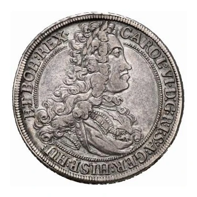 ½ Thaler - Charles VI Graz front