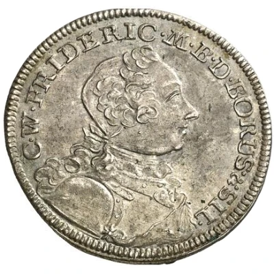 ⅙ Thaler - Charles William Frederick front