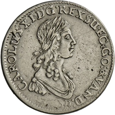 ⅓ Thaler - Charles XI front