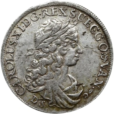 ⅓ Thaler - Charles XI front