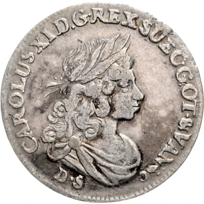 ⅓ Thaler - Charles XI front