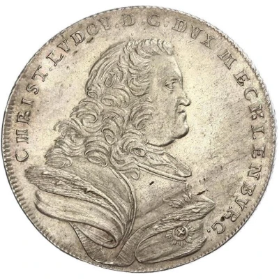 ⅔ Thaler - Christian Louis II front