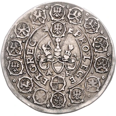 ½ Thaler - Christian William of Brandenburg back