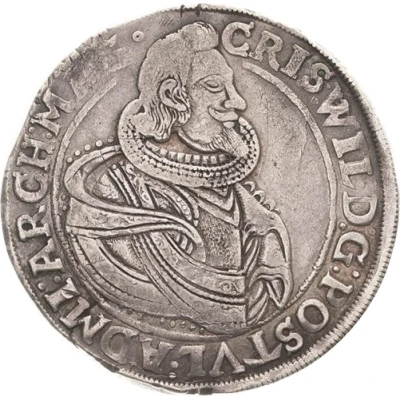 ½ Thaler - Christian William of Brandenburg front