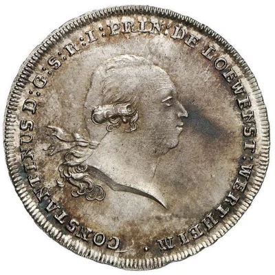 ½ Thaler - Constantine front