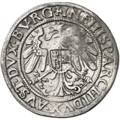 ¼ Thaler - Ferdinand I Hall ND back