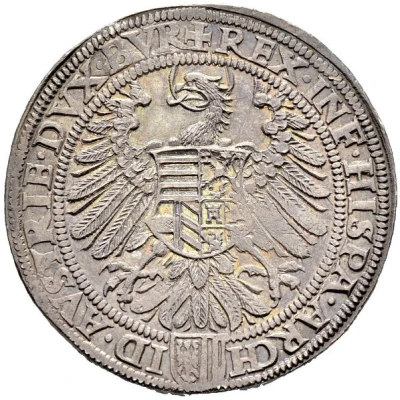 ½ Thaler - Ferdinand I Linz back