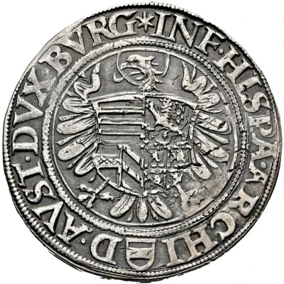 ½ Thaler - Ferdinand I Vienna ND back