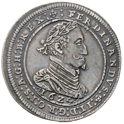 ½ Thaler - Ferdinand II Graz front