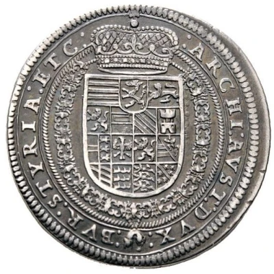 ½ Thaler - Ferdinand II Graz back