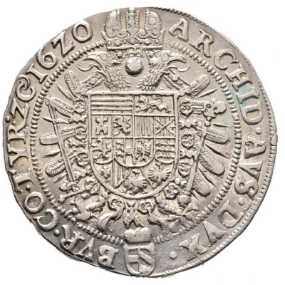 ½ Thaler - Ferdinand II Vienna back