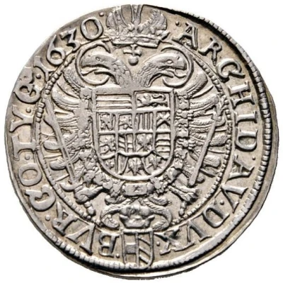 ½ Thaler - Ferdinand II Vienna back