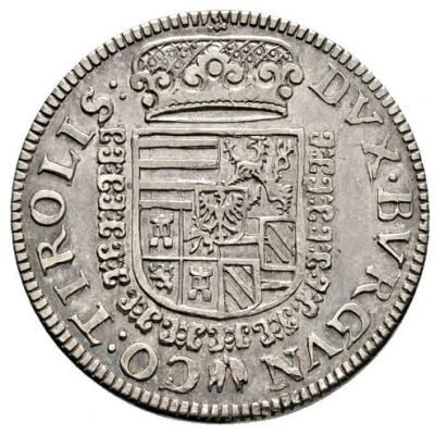 ¼ Thaler - Ferdinand II of Tyrol ND back