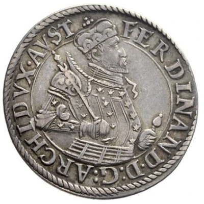 ¼ Thaler - Ferdinand II of Tyrol ND front