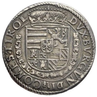 ¼ Thaler - Ferdinand II of Tyrol ND back