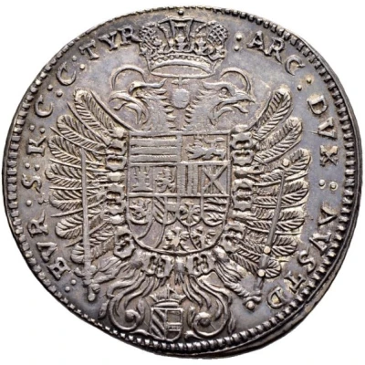 ½ Thaler - Ferdinand III Vienna back