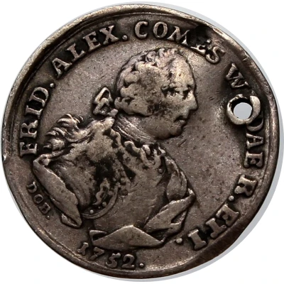 ⅓ Thaler - Frederick Alexander front