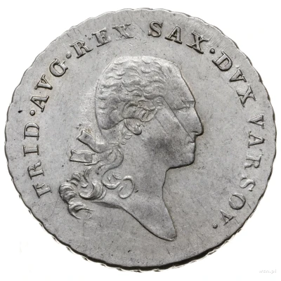 ⅙ Thaler - Frederick Augustus I I.B. front