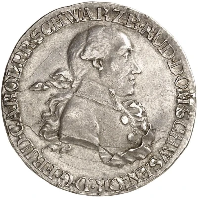 ½ Thaler - Frederick Charles front