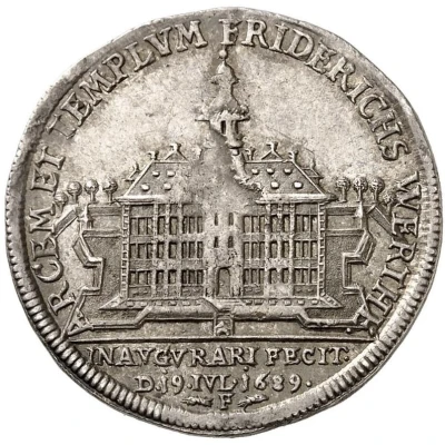 ¼ Thaler - Frederick I Frederickswerth back