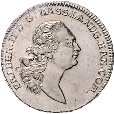 ½ Thaler - Frederick II Halber Sterntaler front