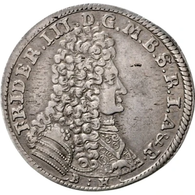 ⅓ Thaler - Frederick III front