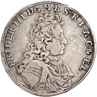 ⅓ Thaler - Frederick III front