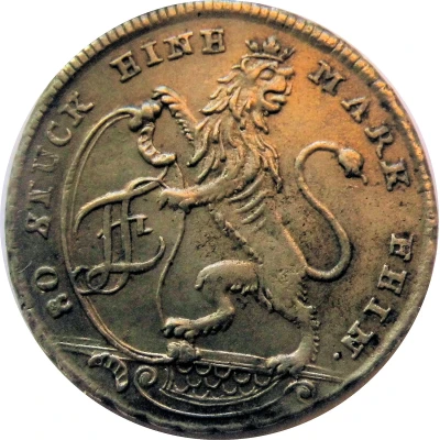 ⅙ Thaler - Frederick II front