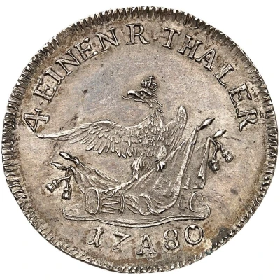 ¼ Thaler - Frederick II back