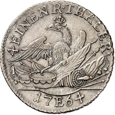 ¼ Thaler - Frederick II back