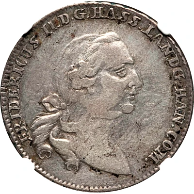 ⅔ Thaler - Frederick II front