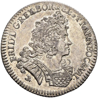 ¼ Thaler - Frederick I front