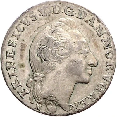 ⅙ Thaler - Frederick V of Denmark front