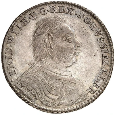 ⅓ Thaler - Frederick William I front