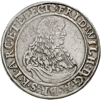 ⅓ Thaler - Frederick William front