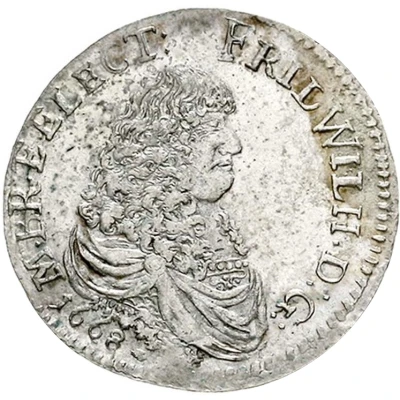 ⅓ Thaler - Frederick William front