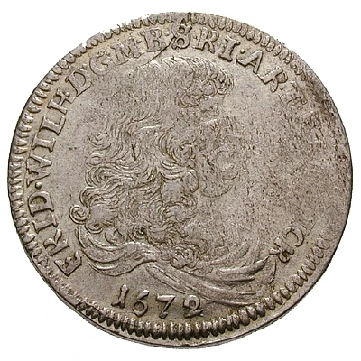 ⅓ Thaler - Frederick William front