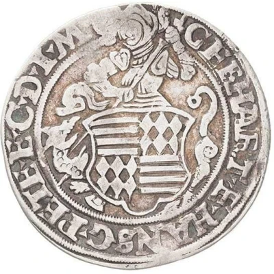 ½ Thaler - Gebhard VII, John George I and Peter Ernest I front