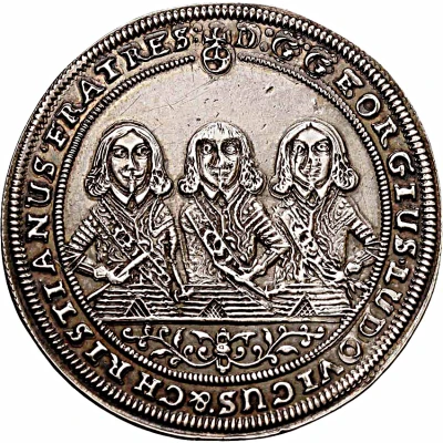 ¼ Thaler - George III, Ludwig IV and Christian front