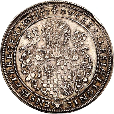 ¼ Thaler - George III, Ludwig IV and Christian back