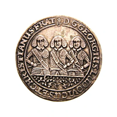 ½ Thaler - George III, Ludwig IV and Christian front